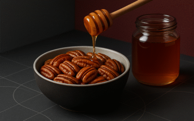 10 طرق عملية وأنيقة لتقديم مكسرات يعسوب مع العسل