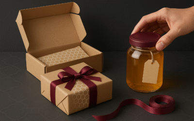 دليل خطوة بخطوة لتعبئة العسل للهدايا وتغليفه بسرعة