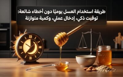 طريقة استخدام العسل يوميًا دون أخطاء شائعة: توقيت ذكي، إدخال عملي، وكمية متوازنة