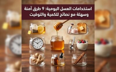 استخدامات العسل اليومية: 9 طرق آمنة وسهلة مع نصائح للكمية والتوقيت